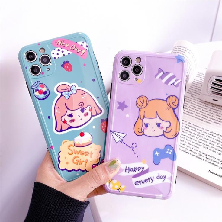 Ốp lưng iphone Cô gái kẹo IMD 6/6plus/6s/6s plus/6/7plus/8plus/x/xs/xsmax/11/11pro/11 promax DT06- Dino Case