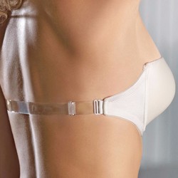 Set Dây Quai Áo Lót Trong Suốt Hàn Quốc cao cấp sợi bún/sợi dẹt siêu dai móc kim loại cho áo ngực QUINN BRA PK001