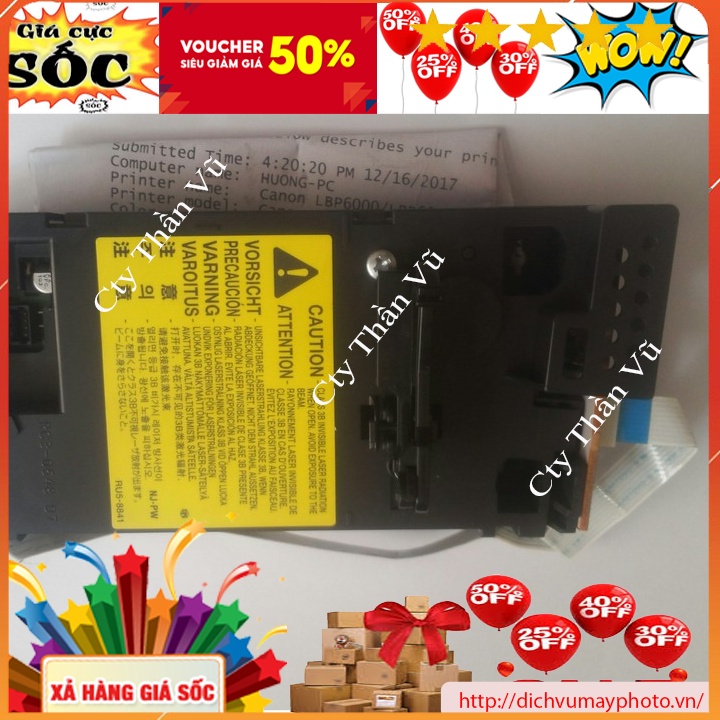 Hộp quang máy in HP1102/ M1130/ M1132/ M1210/ M1212 -  Canon 6000 chuẩn chất lượng tốt tháo máy INEC