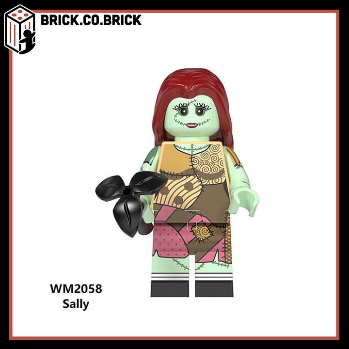 Đồ chơi lắp ráp Minifig và Non lego - Mô hình Kinh dị - Horror Movie for Halloween- The exorcist, sally- WM6102