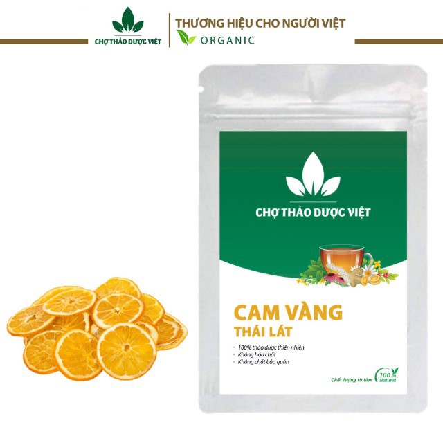 500g Cam Sấy Khô (Cam Vàng Thái Lát)