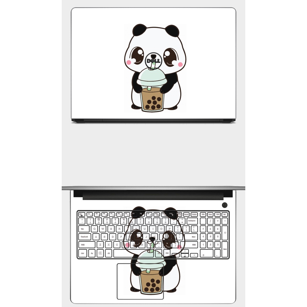 SKIN dán Laptop in hình TRÀ SỮA CUTE. Full các dòng máy: Asus, Acer, Dell, HP,.. In hình theo yêu cầu