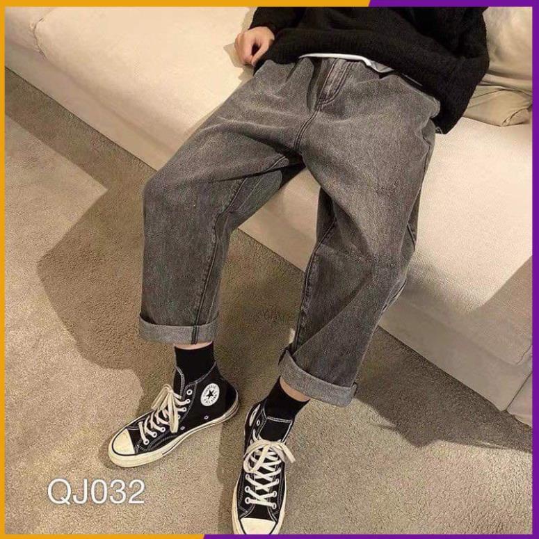 Quần jean Baggy ống suông, rộng nam, nữ TR01 hottrend hàn quốc 2021 - HÀNG MỚI VỀ