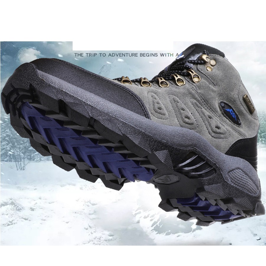HOT-Hàng Chuẩn- Giày Leo Núi Cổ Cao Chống Trượt Chất Lượng Cao Cho Nam-Nữ - FYT011 | BigBuy360 - bigbuy360.vn