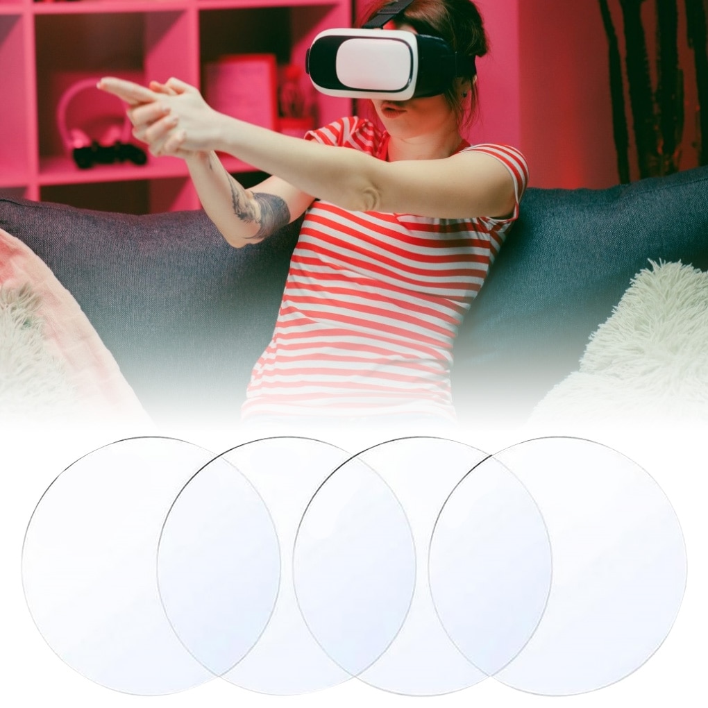 Lens Protector for Oculus Quest 2 Virtual Reality 4pcs HD Clear Film