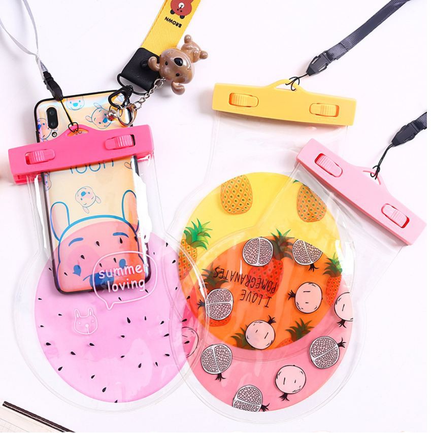 Túi chống nước điện thoại hoạt hình (Sỉ 6k) | BigBuy360 - bigbuy360.vn