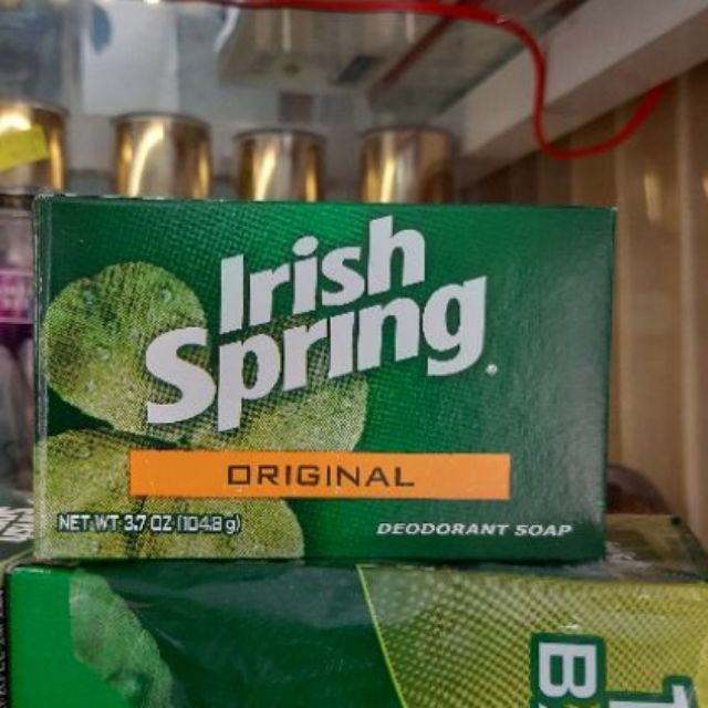 XÀ BÔNG CỤC IRISH SPRING ORIGINAL, DEODORANT BAR SOAP, 3.7 OUNCE - CỤC LẺ NHẬP TỪ MỸ