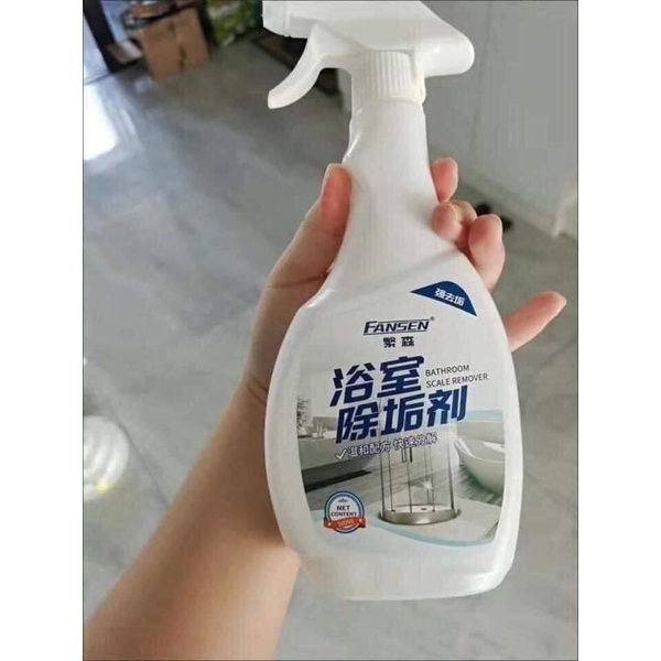 Xịt tẩy rửa sáng inox đa năng giúp làm sạch vòi nước inox sáng bóng như mới