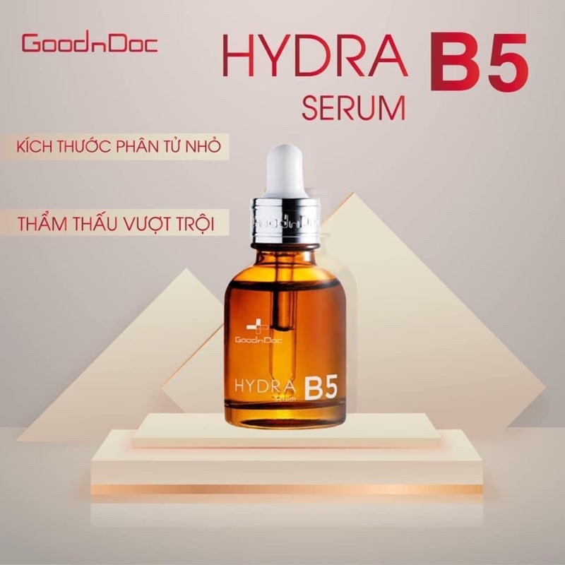 [CHÍNH HÃNG] SERUM DƯỠNG ẨM, PHỤC HỒI LÀM SÁNG DA GOODNDOC B5. VITAMIN C 16.5.
