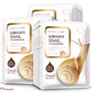[Hàng mới về] Mặt nạ 1 mảnh tinh chất ốc sên giúp dưỡng ẩm kiểm soát mụn trứng cá