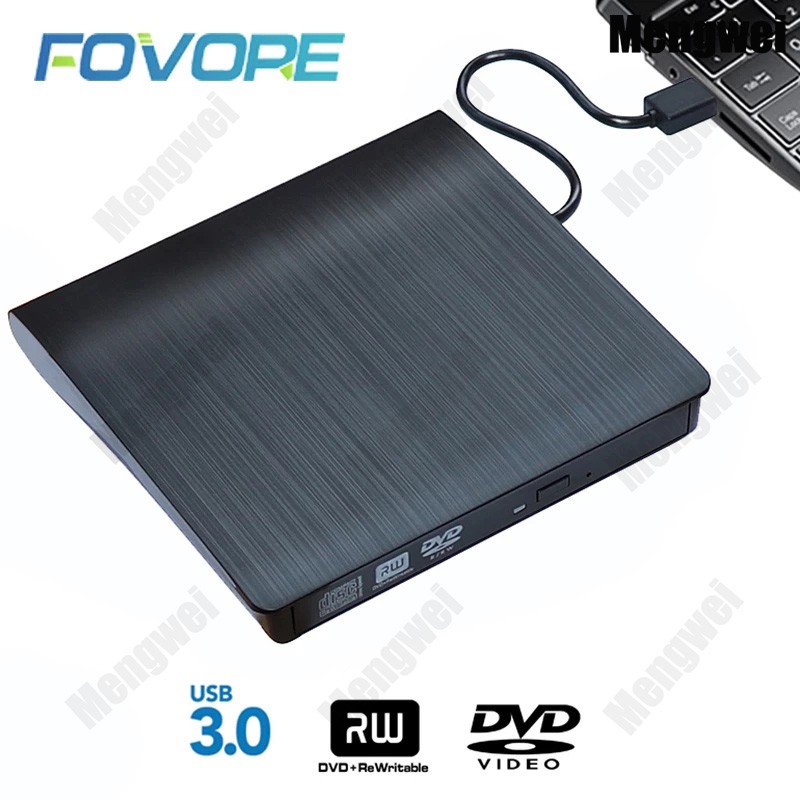 Ổ Đĩa Dvd Rw Cd Kết Nối Usb 3.0 Cho Laptop Pc Dvd