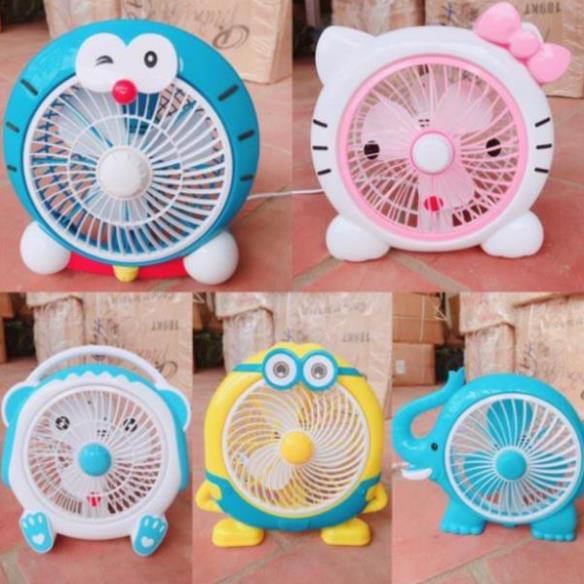 QUẠT ĐỂ BÀN MINI HÌNH THÚ (phù hợp để bàn làm việc cho dân văn phòng giao màu ngẫu nhiên) | BigBuy360 - bigbuy360.vn