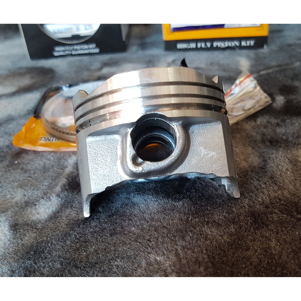 Bộ Piston Bạc HIGH FLY 58mm  -  FX 125, Raider 125 - ACR DOHC shop