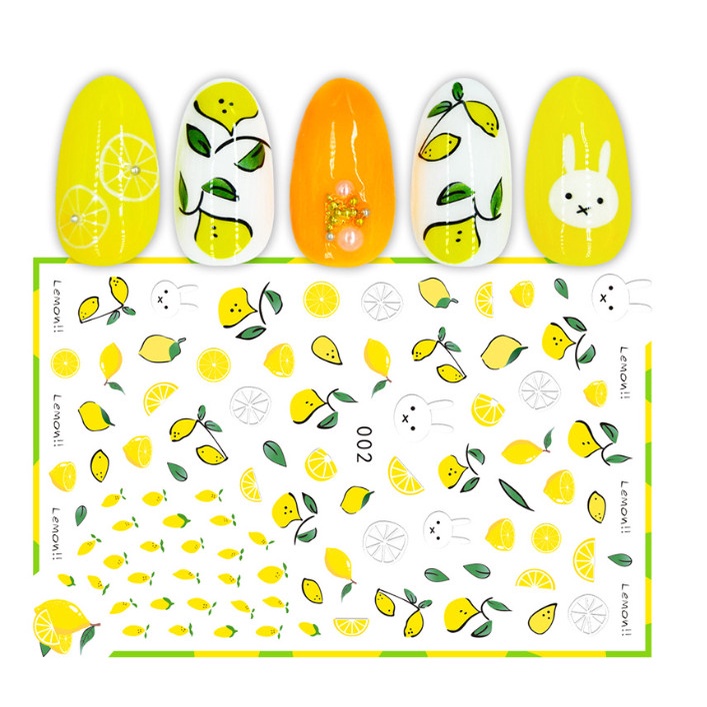 sticker trang trí nail