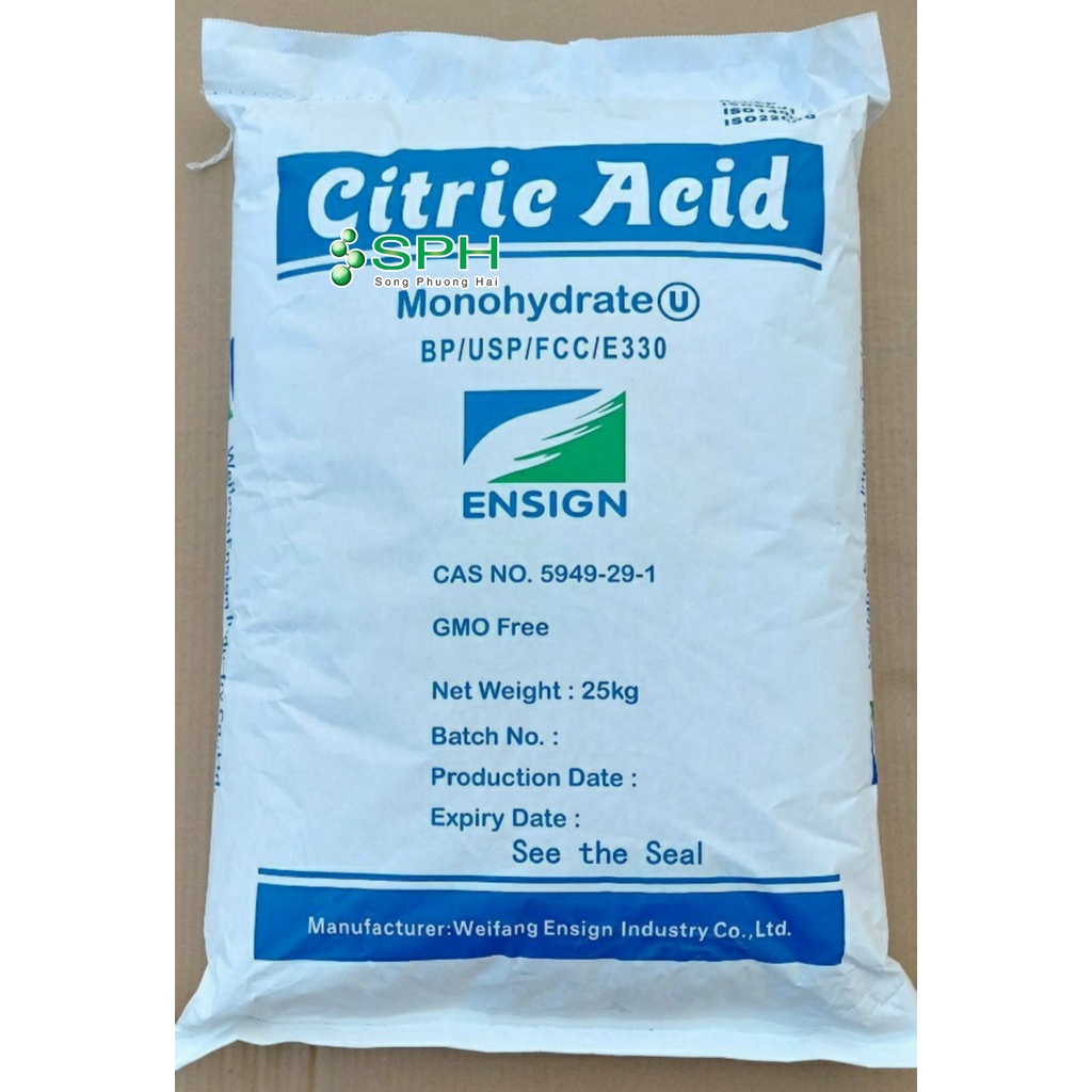 Giá sỉ axit chanh, acid citric ,chất điều chỉnh PH ,bột tạo độ chua, HSD 03/2026