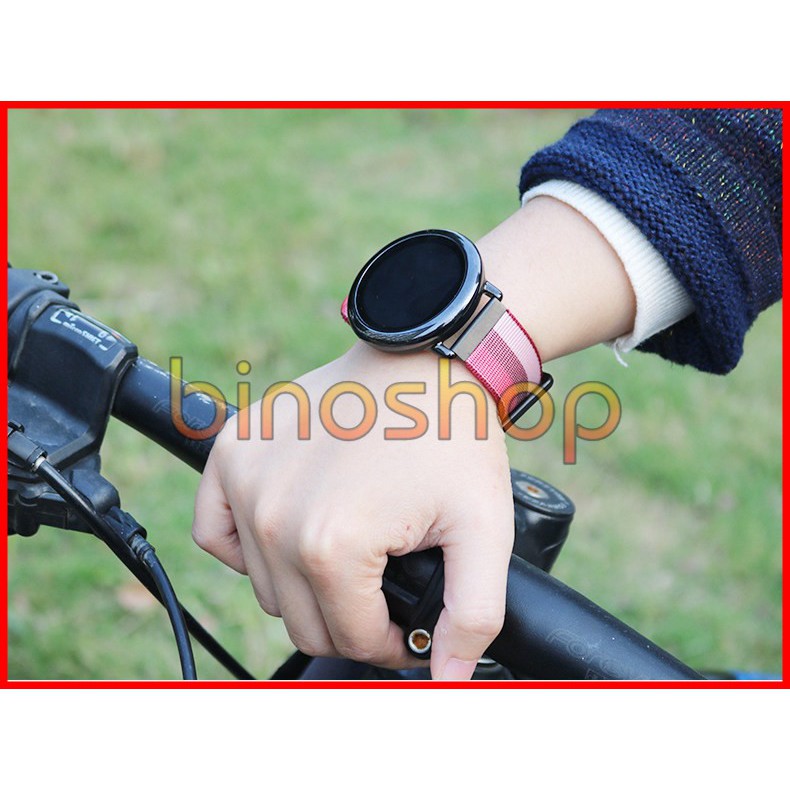 Dây Nylon đồng hồ thông minh Amazfit PACE/ Stratos/Gear S3...