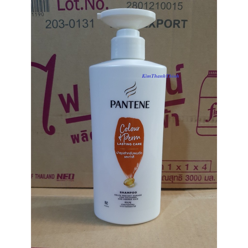 (KTT) Dầu gội Pantene dung tích 410ml (mẫu mới 3 màu)