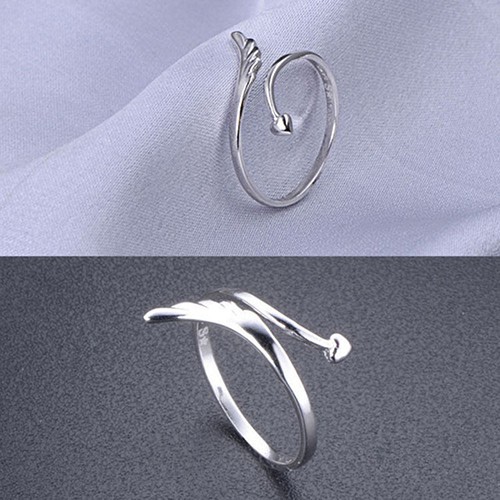 Nhẫn Hình Đôi Cánh Đơn Giản Thời Trang Cho Nữ
