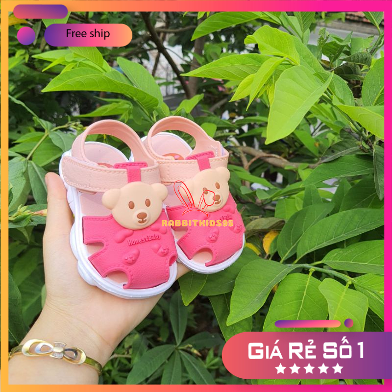 Dép tập đi cho bé,sandan tập đi đế mềm êm,chống trơn trượt cho bé