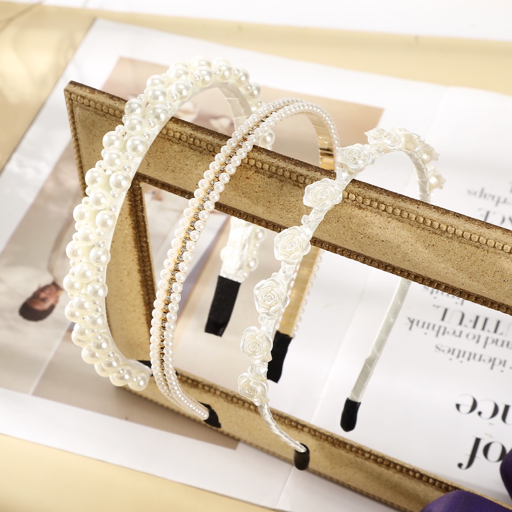 Cài tóc Haimeikang đính ngọc trai thời trang cho cô dâu