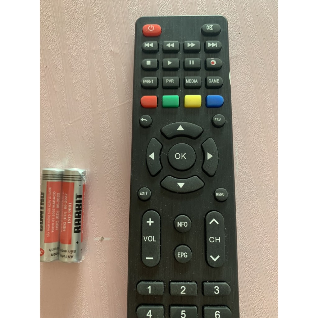 Điều khiển cho đầu thu kỹ thuật số VNPT DVB-T2