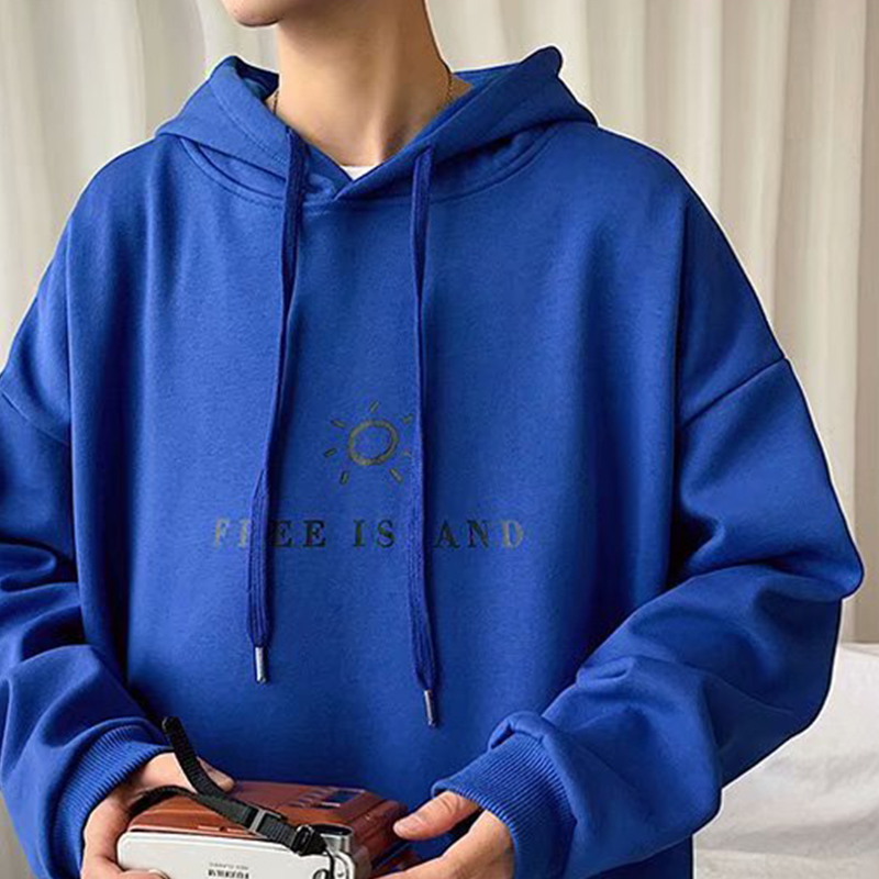 Áo hoodie tay dài phong cách thể thao Hàn Quốc cho nam  | BigBuy360 - bigbuy360.vn