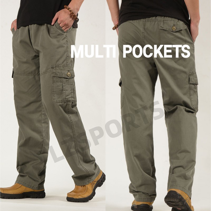 Quần Hàng Hiệu Eagllage Cho Nam FC805 6XL Màu Xám