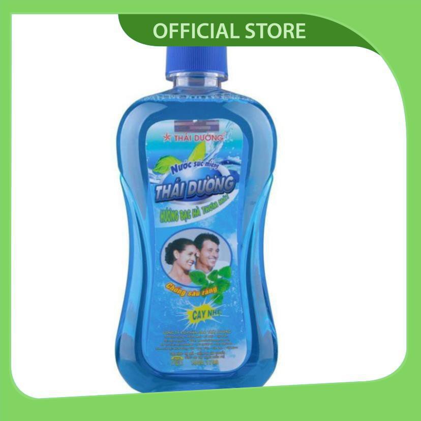 Nước súc miệng Bạc hà Thái Dương 500ml