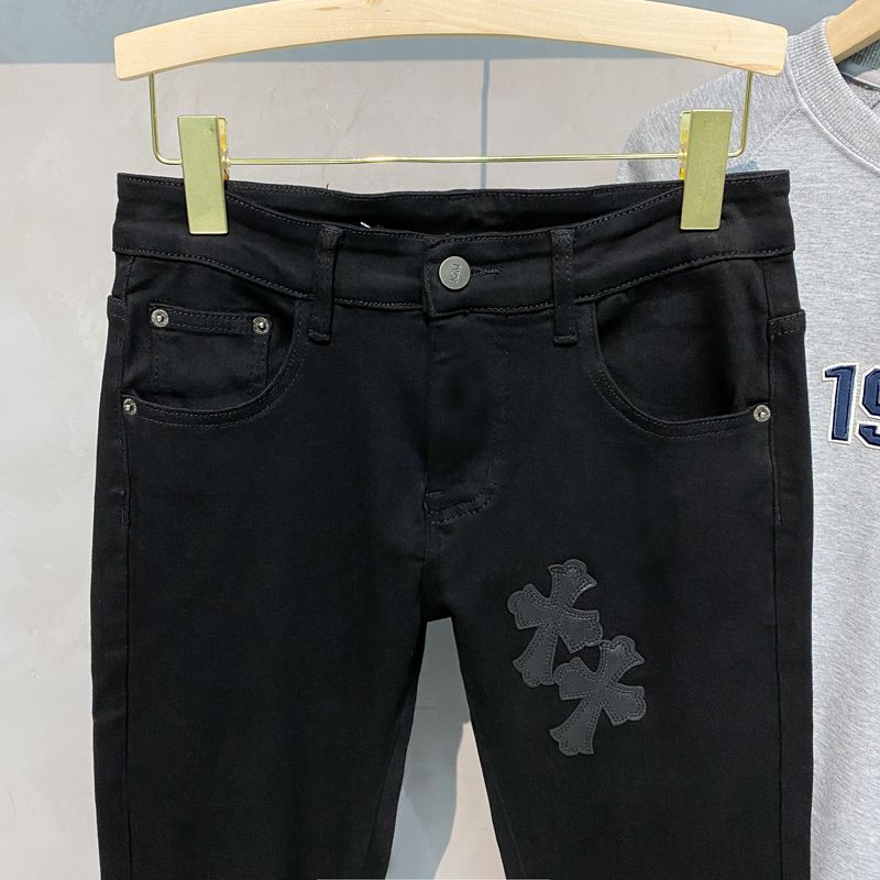 Quần Jean Dáng Ôm Co Giãn Thời Trang Cá Tính Cho Nam