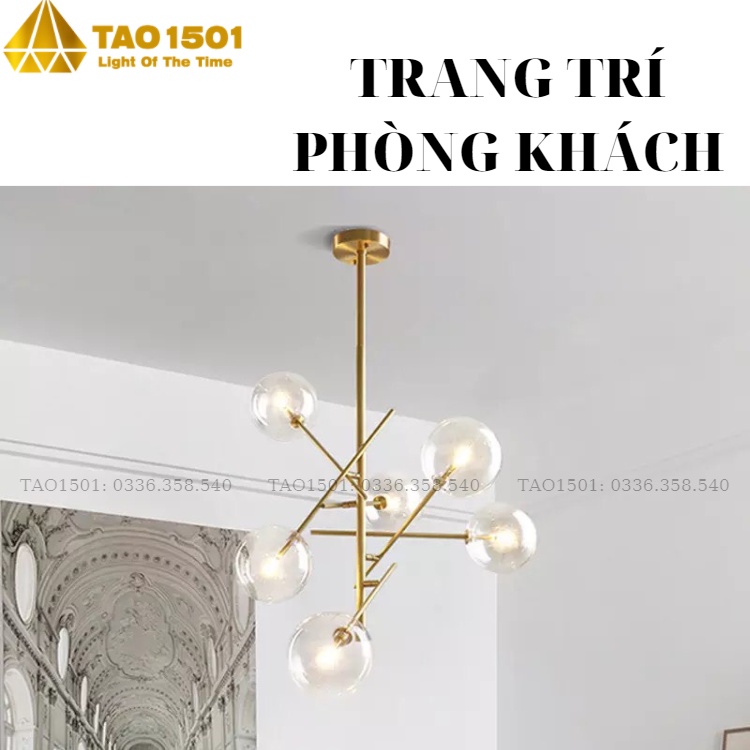 Đèn Thả Trang Trí Chùm Nho - Đèn Thả Phòng Khách - Đèn Thả Quầy Bar Bếp (Tặng kèm bóng led cao cấp)