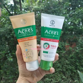 Sửa Rửa Mặt Acnes Ngăn Ngừa Mụn, Mờ Thâm 100g
