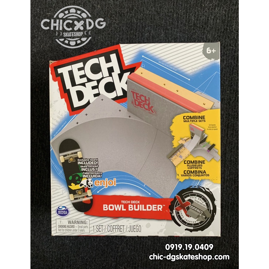 Địa hình cho ván trượt tay chính hãng TECHDECK (hàng có sẵn) MẪU MỚI 2021