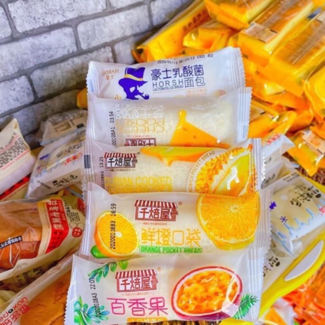 Bánh sữa chua HORSH Đài Loan các vị 44k/ 10 cái