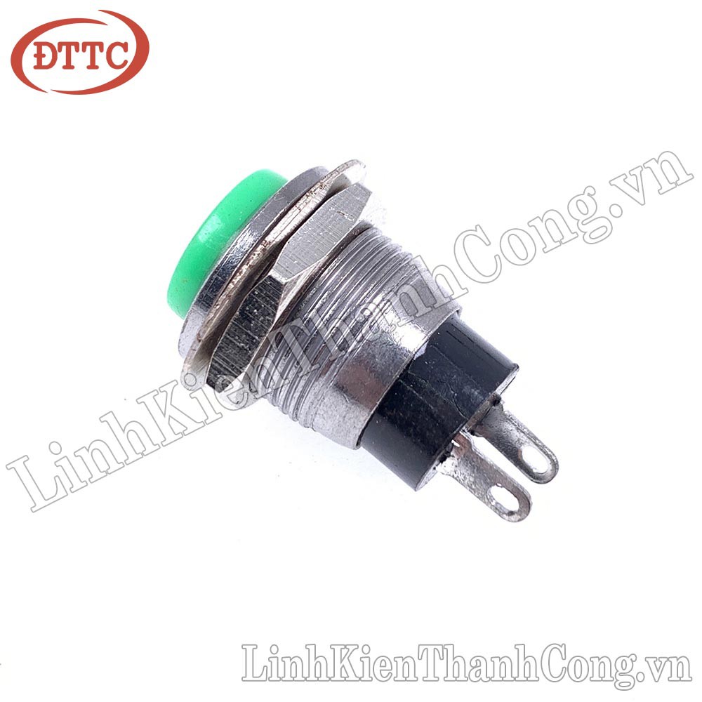 Nút Nhấn Nhả DS-318 12mm Xanh Đỏ