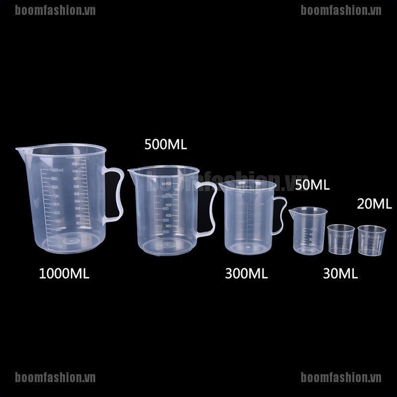 Ca nhựa chuyên dụng cho đo lường nguyên liệu 20/30/50/300/500/1000ML