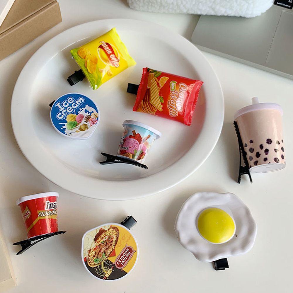Kẹp Tóc Mỏ Vịt Hình Cola Ngọt Ngào Cho Nữ
