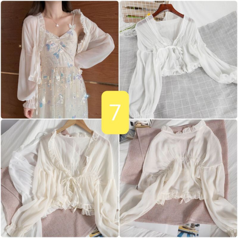 Áo choàng trong voan | BigBuy360 - bigbuy360.vn