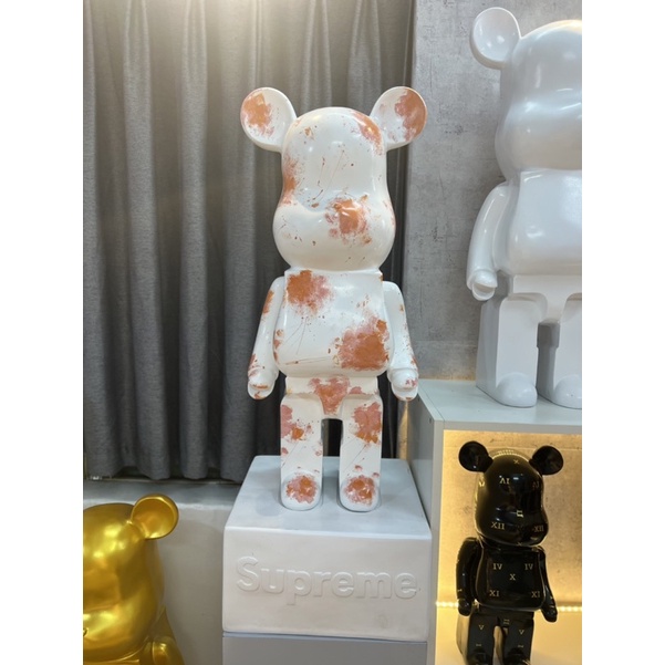 Bearbrick, gấu bearbrick 400%, sz bé 28cm, đủ 3 loại lá mùa thu và vảy sơn