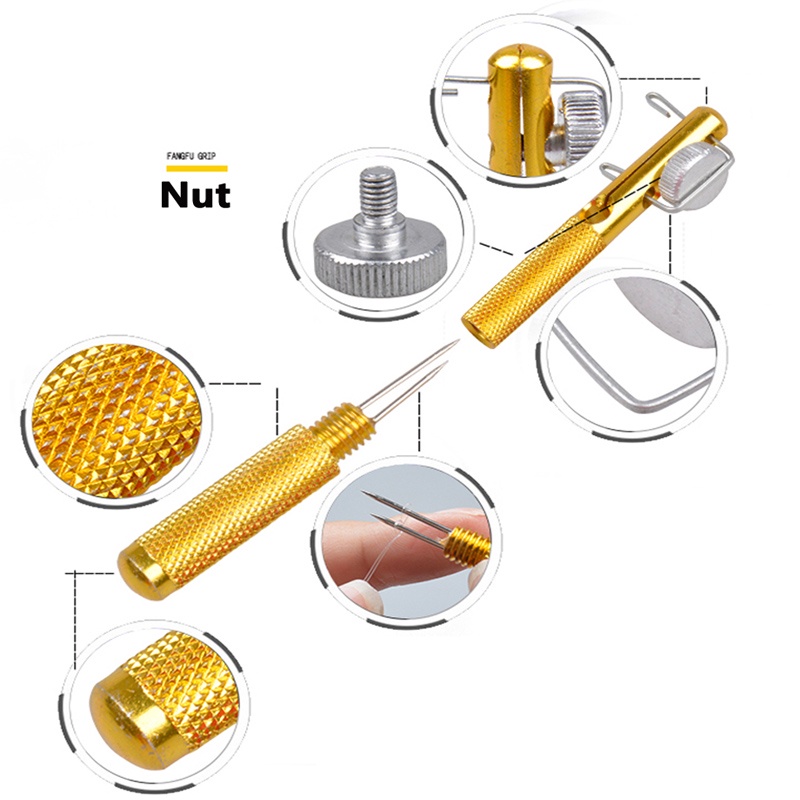 Dụng Cụ Thắt Nút Dây Câu Cá Bằng Hợp Kim Nhôm Toàn Diện