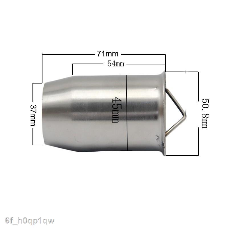 Sỉ số lượng lớn Tiêu âm ống pô xe máy bằng thép không gỉ
