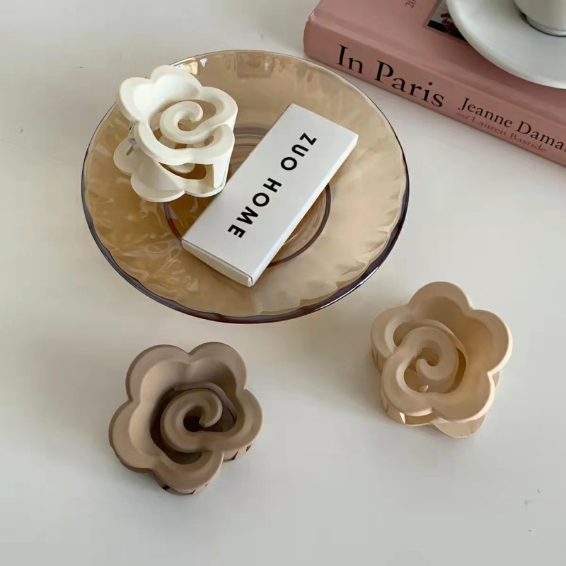 Kẹp Tóc Đuôi Ngựa Bằng Hợp Kim Hình Hoa Thời Trang 2022