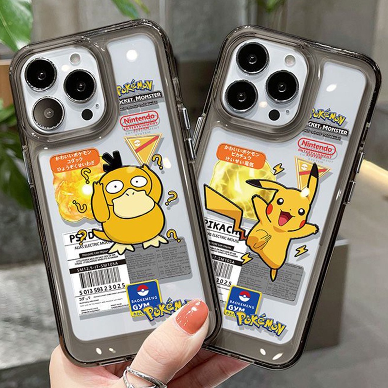 Ốp Điện Thoại Silicon TPU Mềm Trong Suốt Họa Tiết Dễ Thương Cho IPhone 14 13 12 11 Pro Max 8 7 6 6s Plus X XR XS