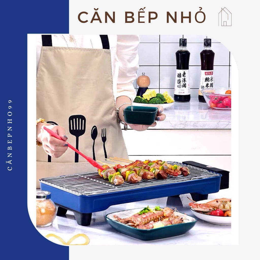 Bếp nướng điện không khói BBQ BY2005 1500W - Hàng loại 1, thích hợp cho gia đình, tiết kiệm điện năng (HABI43)