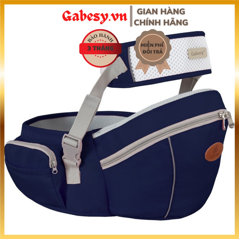 Địu Em Bé - Địu Ngồi GABESY GBS5 Có Đai Bảo Vệ Cho Bé Từ 0 - 24 Tháng Tuổi