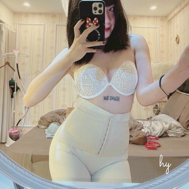 Áo bra cúp ngực ren siêu đẩy dây quai trong cao cấp FREESHIP