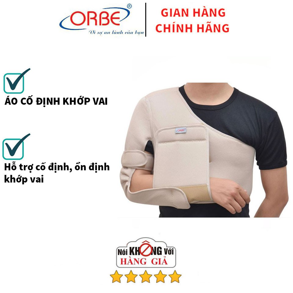 Áo cố định khớp vai ORBE H1 hỗ trợ cố định, ổn định khớp vai