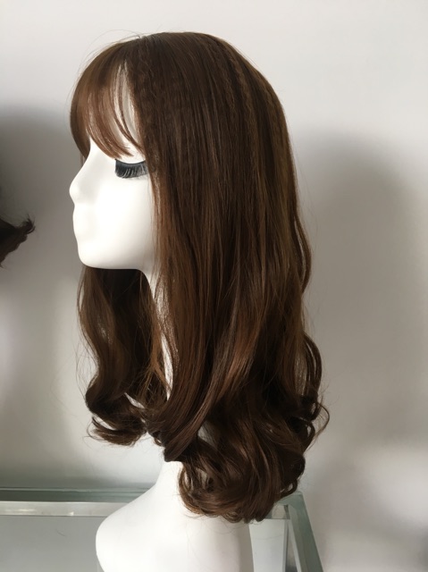 Tóc nguyên đầu xoăn 40cm