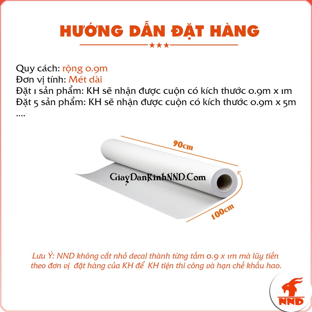 1 Mét Giấy Dán Kính Trang Trí Hoa Văn 3D Khổ Rộng 0.9m - Dán Kính Cửa Sổ, Che Tầm Nhìn, Chống Nắng, Chắn Sáng