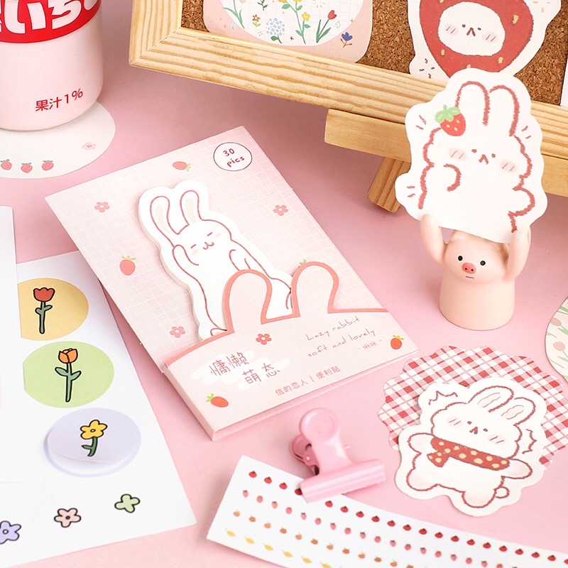 set sticker giấy nhớ các loại