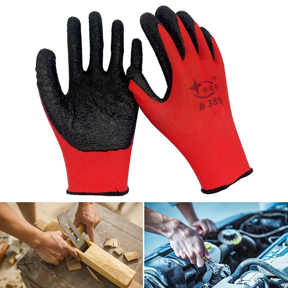 Set 5 Đôi Găng Tay Nylon Bảo Vệ An Toàn Chống Mài Mòn